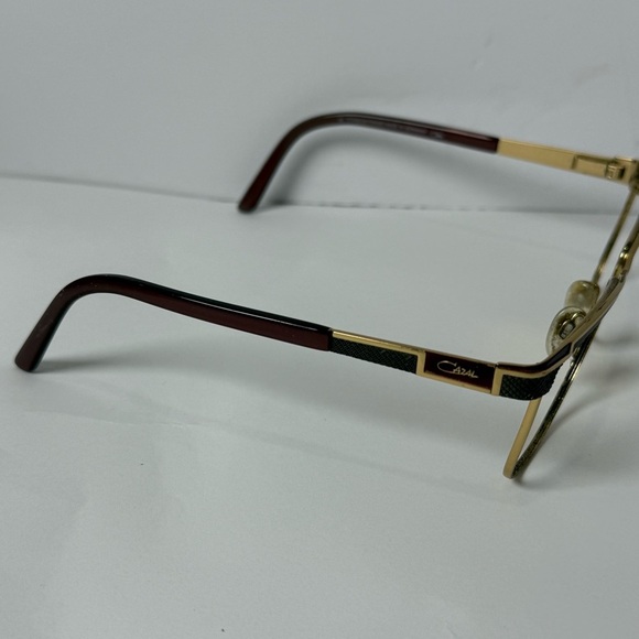 Classic Cazal Titanium 4268 NO Lenses FRAME ONLY Gold main image 9